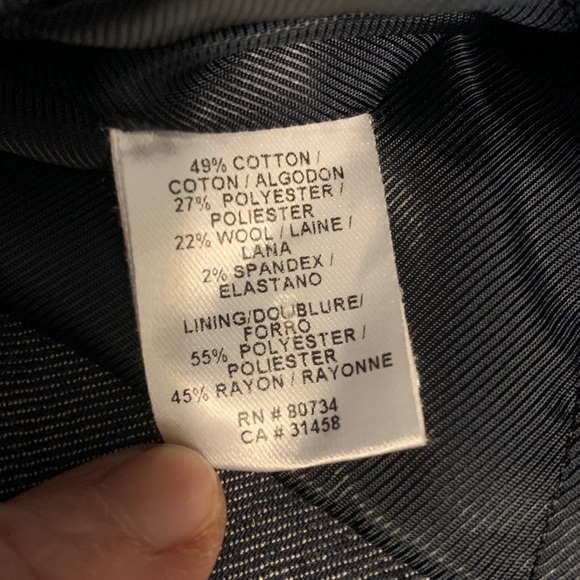 BCBGMaxAzria Dark Grey Blazer Jacket NWT - Picture 15 of 15